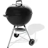 Image de Barbecue à charbon - Weber - Original Kettle - Ø57 cm - Thermomètre intégré - Acier émaillé - Clapet daération - 9 couverts -Noir