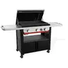 Image de Plancha à gaz slate 76 cm sur chariot - weber