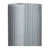 Image de Canisse Pvc Double Face Gris 6 M - 2 Rouleaux De 3 X 1,50 M - Jardideco
