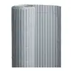 Image de Canisse Pvc Double Face Gris 6 M - 2 Rouleaux De 3 X 1,80 M - Jardideco