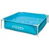 Image de Piscine tubulaire carrée INTEX - Modèle 57173 - 1.22 x 1.22 x 0.30 m - Capacité 337 L - Bleu