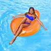 Image de Fauteuil De Piscine Gonflable - Adulte - Glossy - 137 X 122 Cm - Couleur Aléatoire