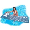 Image de Matelas à Bronzer - INTEX - 188x71cm - 2 chambres à air - Structure confortable