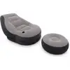 Image de Ensemble fauteuil + pouf gonflables ultra lounge - intex