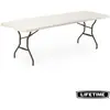 Image de Table Rectangulaire Pliante En Deux (244 X 76 Cm) Lifetime #80270
