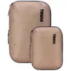 Image de THULE Sac de vêtement marron pour femme et homme - Compression Packing Cube Set M Gentle Beige 342323