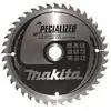 Image de Lames carbure specialized pour bois avec clous, pour scies circulaires makitataille:ø 185 mm x 40 dents B-33174