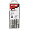 Image de Coffret forets à béton SDS-Plus - MAKITA - NEMESIS II - 5 pièces - TCT 4 taillants - Ø 5/6/8/10 mm