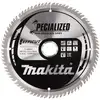 Image de Lames carbure efficut pour bois, pour scies radiales à batterie makitataille:ø 260 mm x 60 dents B-67234