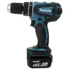 Image de Perceuse visseuse à percussion - MAKITA - DHP446RMJ - 144 V Li Ion 4 Ah - Mandrin 13 mm - 2 batteries + MAK PAC