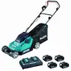 Image de Tondeuse 36v 2 X 18v Li-ion 3ah Makita 4 Batt.+ Chargeur - Dlm382pf4