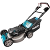 Image de Tondeuse À Gazon Batterie Marcher Derrière Un Tracteur Tondeuse Makita Oui Avec Bac De Ramassage 70l Lm001cz