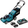 Image de Tondeuse à batterie 36 LXT (2x50 Ah) 48 cm chargeur DC18RD - MAKITA DLM480PT2