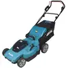Image de Tondeuse À Gazon Batterie Tondeuse À Gazon Poussée Makita Avec Bac De Ramassage 70l Dlm538z