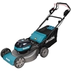 Image de Tondeuse À Gazon Batterie Tondeuse À Gazon Poussée Makita Avec Bac De Ramassage 70l Lm002g