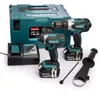 Image de Combopack 2 outils 18V LXT (2x50 Ah) (DHP458 + DTD152) - MAKITA DLX2145TJ
