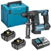 Image de Perforateur SDS+ 10.8V Li-ion MAKITA - Ø16mm - 2 batteries + 1 chargeur rapide + malette transport - HR166DSMJ