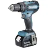Image de Makita DHP485RTJ 2 vitesses-Perceuse-visseuse à percussion sans fil + 2 batteries + chargeur + mallette