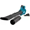 Image de Makita Souffleur À Feuilles Avec Batterie 18 V Noir Et Bleu