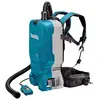Image de Aspirateur À Dos Makita Dvc665zu 2x18v Turquoise_blue_and_white 297x174x523 Mm Makita