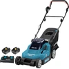 Image de Tondeuse À Gazon Sans Fil Ltx 36v + 2 Batteries 4,0 Ah + 1 Chargeur Double Rapide - 38 Cm - 40 L - Makita - Dlm382pm2