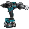 Image de Perceuse visseuse à percussion 40 V max XGT - MAKITA - avec 2 batteries 2.5Ah - chargeur - MAKPAC - HP001GD201