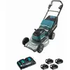 Image de Tondeuse Auto-tractée 36v 2 X 18v Li-ion 5 Ah Makita 4 Batteries - Dlm533pt4