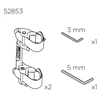 Image de Thule 52853 Kit Support Pnp Tour Rack - Thule