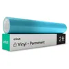 Image de Machine de coupe - Cricut - 2009589 - Vinyle Permanent - Turquoise Bleu Clair - 305cm x 61cm