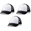 Image de 3 Casquettes À Customiser Noir Et Blanc - Cricut