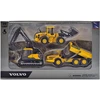 Image de Coffret 3 Engins De Chantier Volvo Die Cast 1 43ème New Ray Ney32095