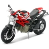 Image de Moto miniature New Ray Ducati Monster 796 àchelle 1/12°