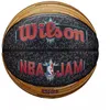 Image de Ballon de basketball - WILSON - NBA Jam - Taille T7 - Extérieur - Noir