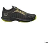 Image de Wilson Hurakn Pro Chaussures de padel homme - Noir 21% matériaux recyclés semelle Duralast