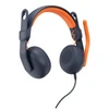 Image de Logitech Zone Learn On-Ear Wired Headset for Learners, USB-A - ecouteurs avec micro - remplacement