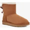 Image de Bottes UGG Mini Bailey Bow II marron châtaigne femme - 41