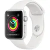 Image de Montre connectée Apple Watch 3 - 42 - Alu argent / Bracelet Sport Blanc APPLE