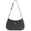 Image de Sac à épaule - GUESS - Noelle - Zippé - 23x15x6 cm - Gris foncé