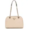 Image de GUESS Sac à épaule beige pour femme Giully Dome Satchel Light Beige 270572