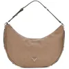 Image de GUESS Sac à épaule taupe pour femme - Cresidia Hobo Dark Taupe 277698