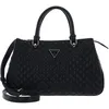 Image de GUESS Sac à épaule bandoulière noir pour femme - Eco Rainee Satchel 296927