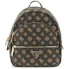Image de GUESS Sac à dos de loisirs brun foncé brun clair pour femme - Manhattan II Backpack Mocha Logo 310219
