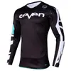 Image de Maillot cross Seven Rival Trooper 2 noir/blanc/aqua- XL