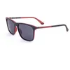 Image de Lunettes de soleil - POLICE - SPLA56 Record 1 1BUX - Carré - Gris mat - Rouge - Miroir gris