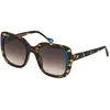 Image de Lunettes de soleil - YALEA - SYA027N530743 - Marron - Ø 53 mm - Protection UV400