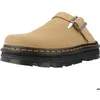 Image de Chaussure Dr. Martens Modèle Zebzag Mule - Coleur Beige