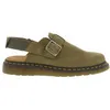 Image de Sandales - Dr. Martens - JORGE 2 - Cuir nubuck - Kaki - Talon plat 3 cm
