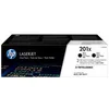 Image de HP 201X - pack de 2 - a rendement eleve - noir - original - LaserJet - cartouche de toner (CF400XD)