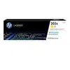 Image de HP 203X - a rendement eleve - jaune - original - LaserJet - cartouche de toner (CF542X)