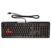 Image de HP Clavier Gamer mécanique Omen 1100 - Filaire - PC - Noir